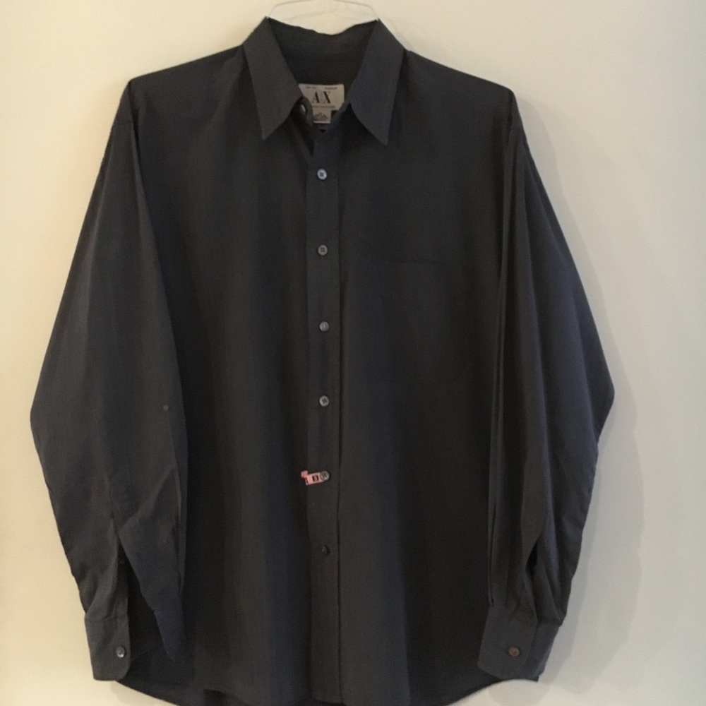 A/X Armani Exchange dark grey dress shirt