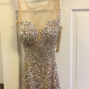 Jovani Glitter Dress/ New Years Dress