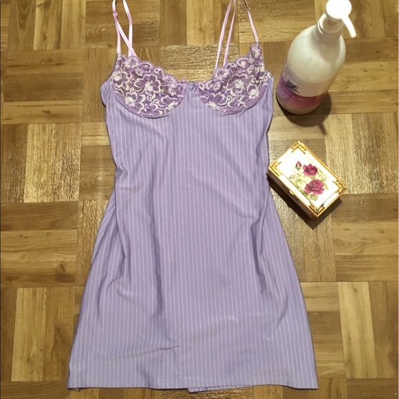 Other - Dreamgirl lavender stretch/Lace Cemise