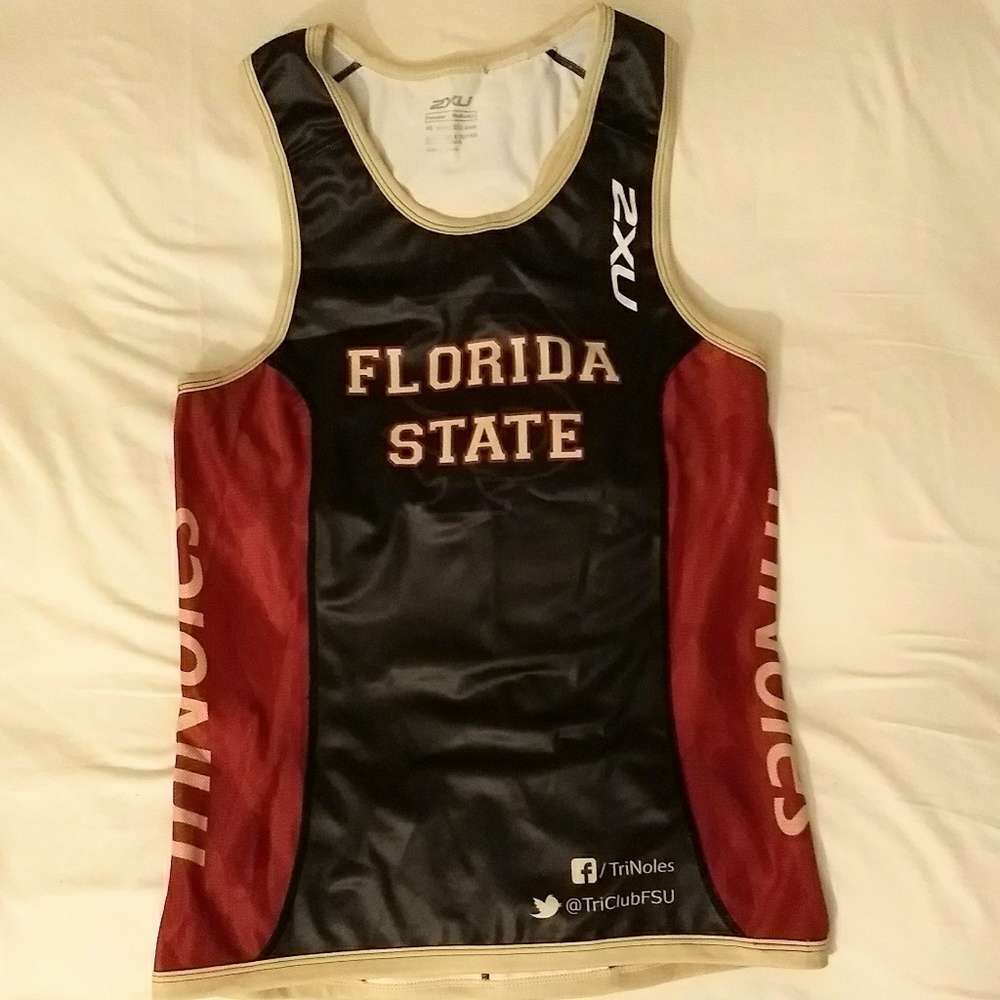 2XU Florida State FSU Triathlon Top 🏊🚴🏃