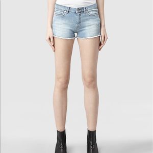 Allsaints Denim Shorts
