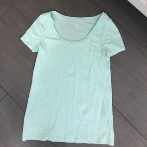 Cute basic tee mint colored