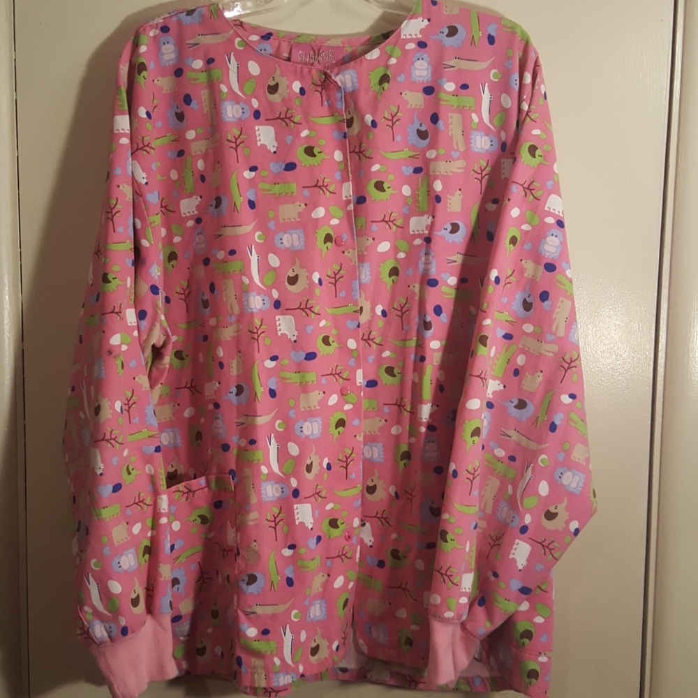 Pink jacket (scrub)