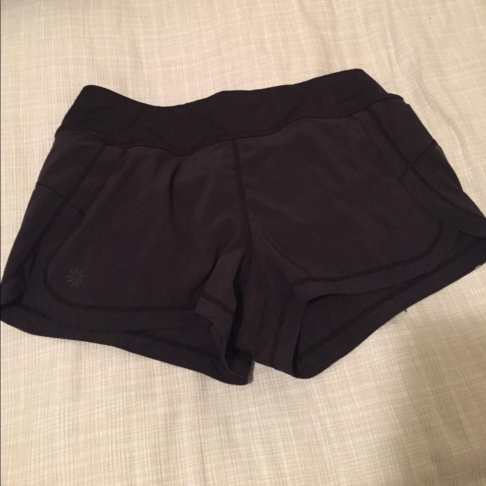 Athleta Black Running Shorts XS