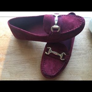 RED WINE MOCCASINS