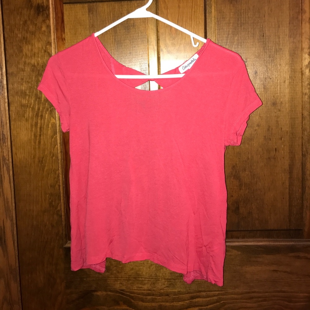 Aeropostale open back tank top