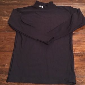 Black Under Armour Turtle Neck Sz L