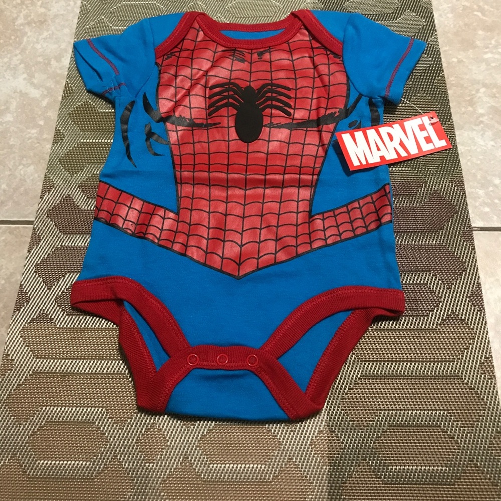 Spider man onesie
