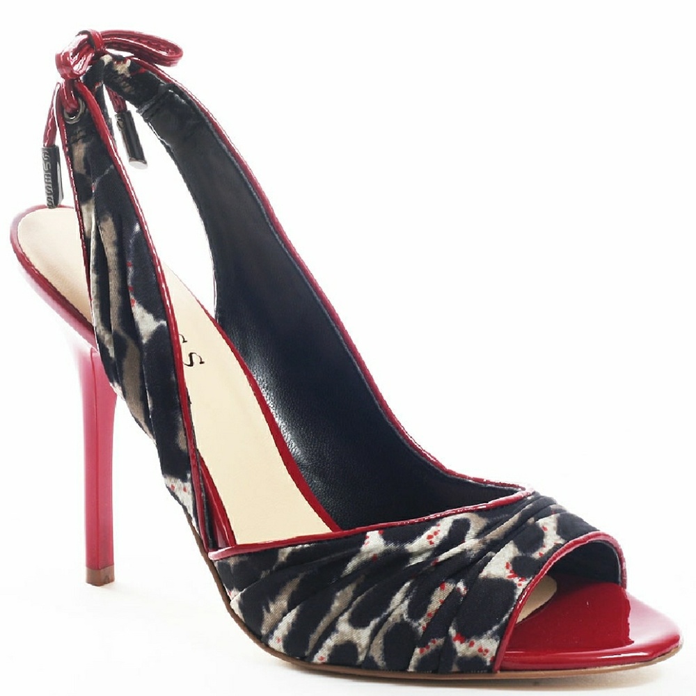 Guess Red and Leopard Pumps