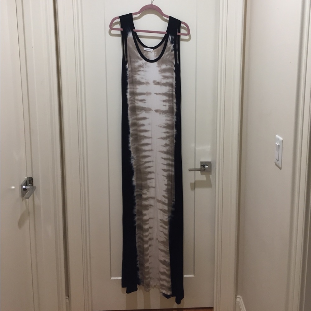 Calvin Klein Tie Dye Maxi Dress