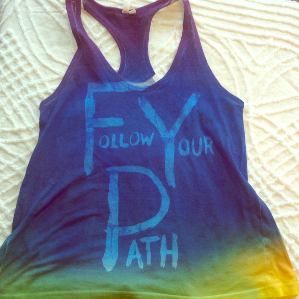 🔴 Rainbow 🌈 Racerback top