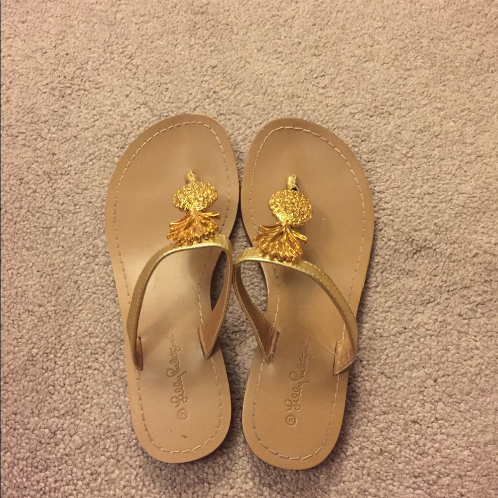 Target Lilly Pulitzer Pineapple Sandals