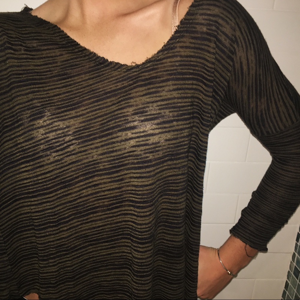 Olive Green BDG Top