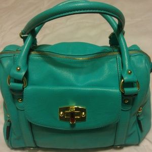 Merona turquoise handbag