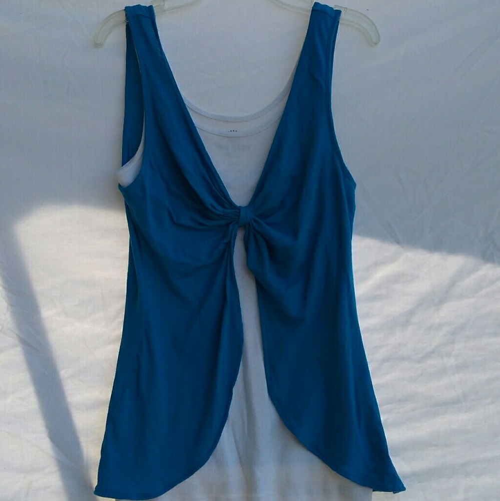 Moda International flyaway top