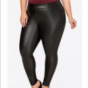 Ashley Stewart "leather" leggings NWT 18/20