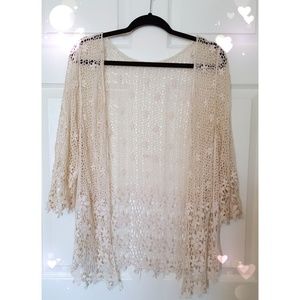 Daisy Crochet Cardigan