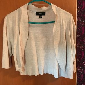 1/2 length sleeve cardigan