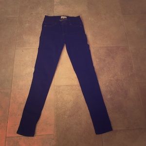 Jolt dark wash skinny jeans