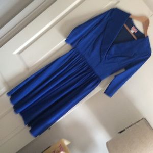 Pinup Couture Royal Blue Birdie dress size medium