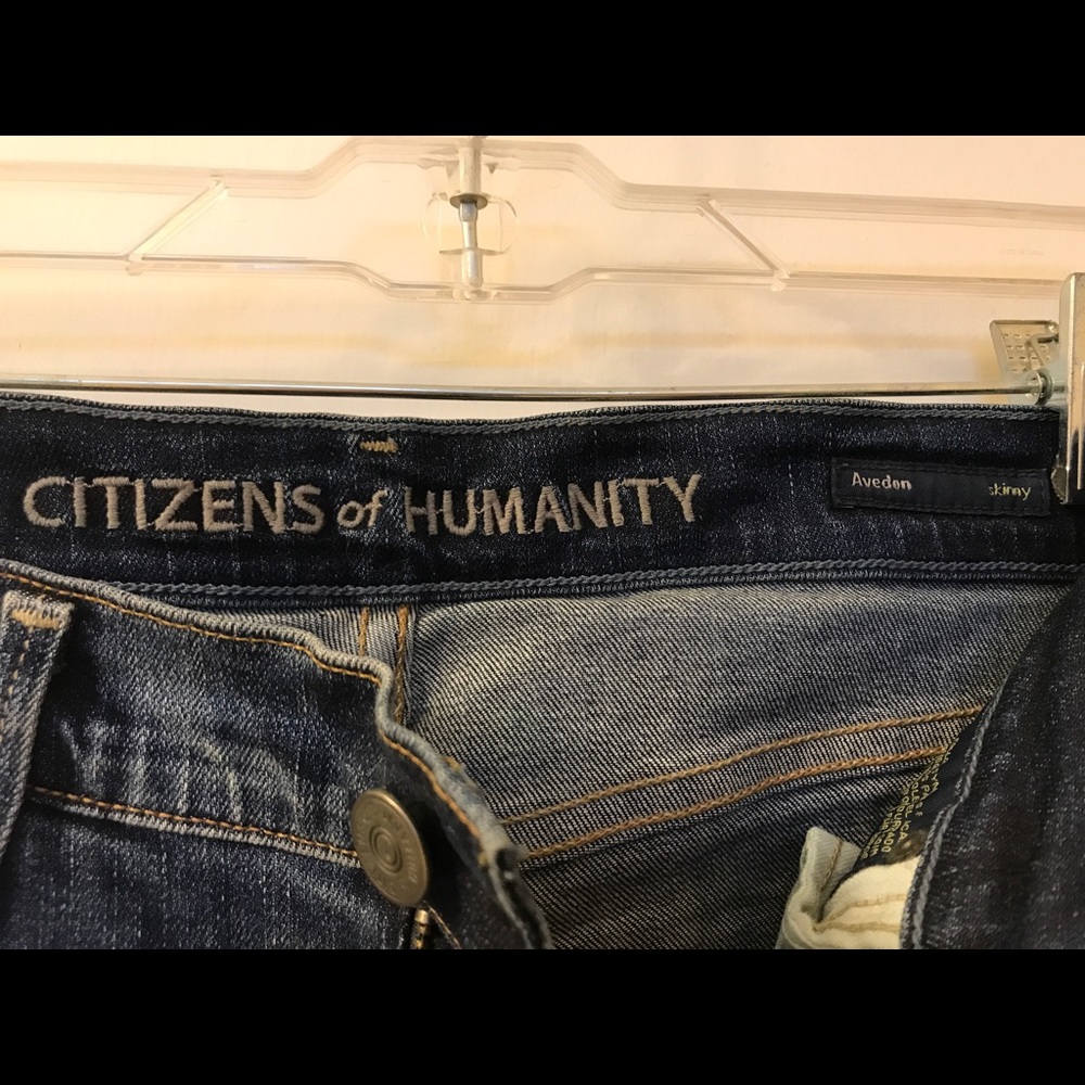 Citizen's Of Humanity Avedon Skinny Size 24