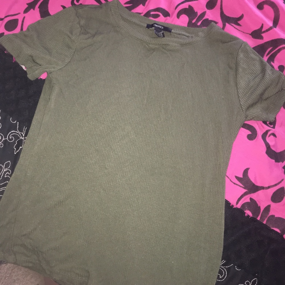 green t shirt