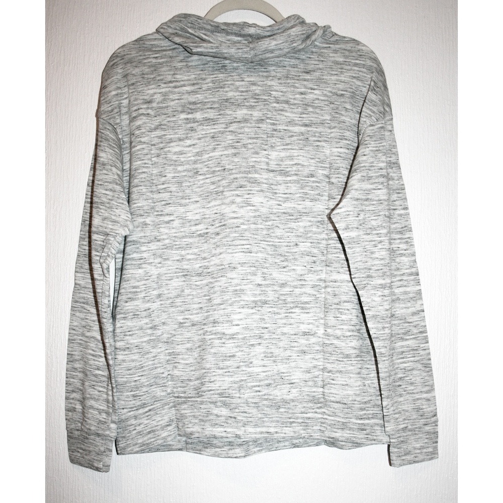 'LOVE' French Terry Cowl Neck Pullover NWT - Picture 4 of 8