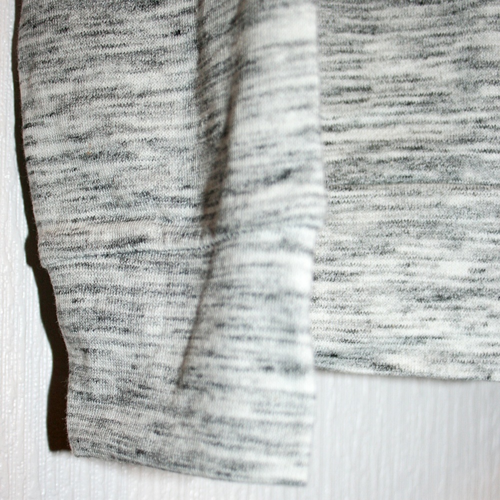 'LOVE' French Terry Cowl Neck Pullover NWT - Picture 5 of 8