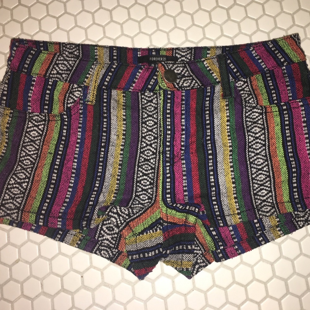 Forever 21 Tribal Shorts