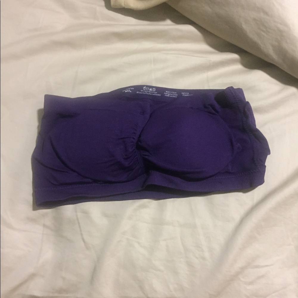 Purple bandeau
