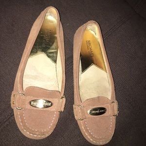 Camel Suede Flats