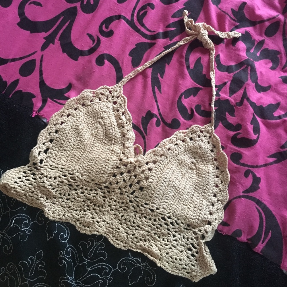crochet bralette/crop top