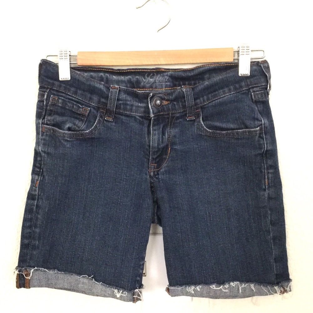 Mid-Length Jean Shorts, size extra small