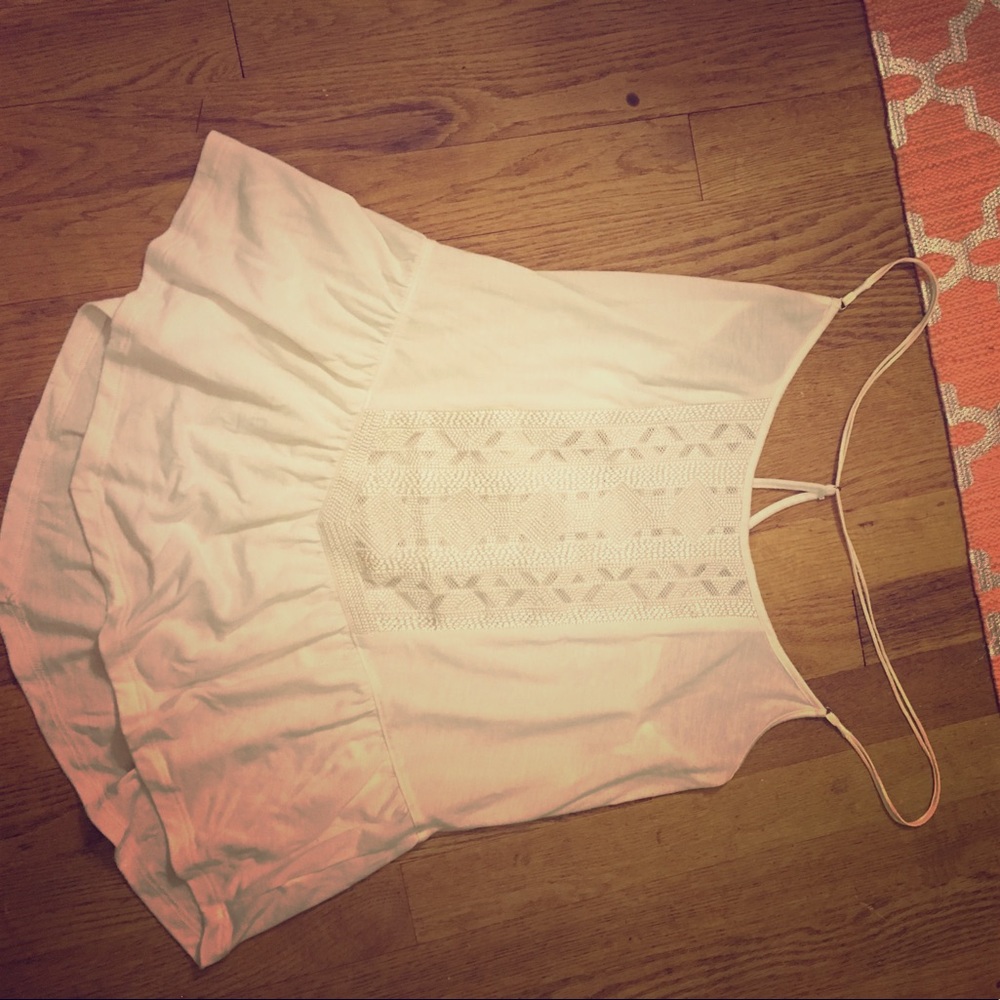 White tank top