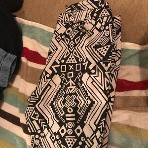 Zig zag patterns pants