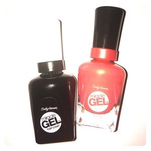 Sally Hansen miracle gel color and top coat