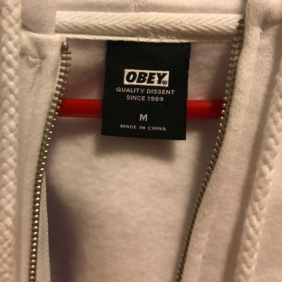 Obey Zip Up Hoodie - Picture 2 of 4