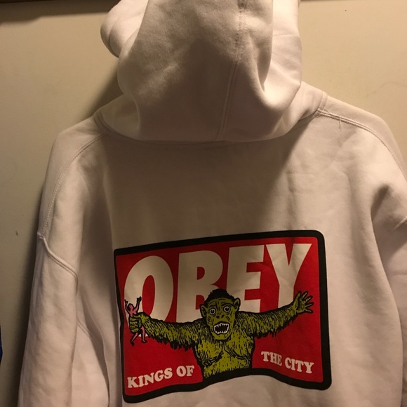 Obey Zip Up Hoodie - Picture 3 of 4