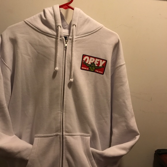 Obey Zip Up Hoodie - Picture 4 of 4
