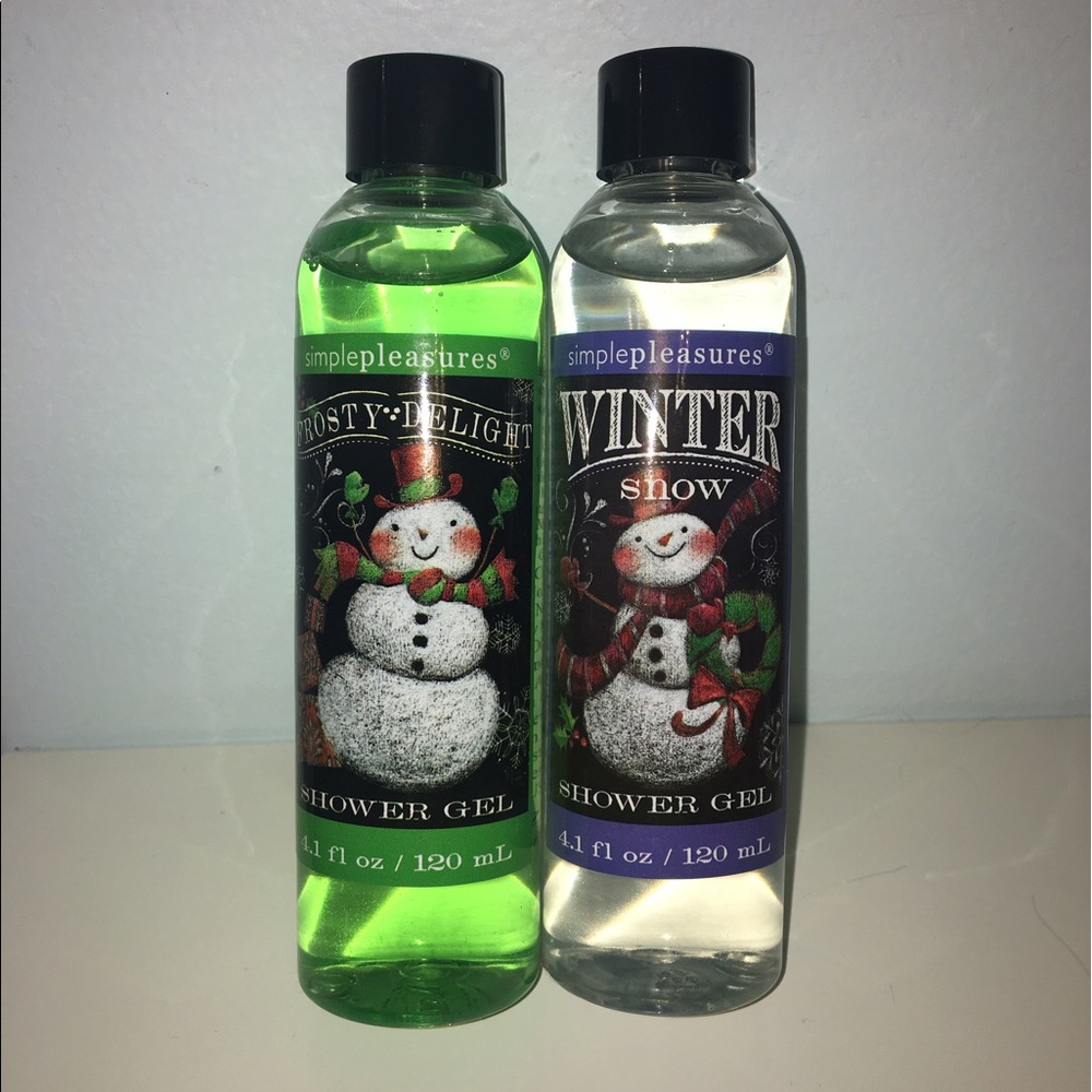 Simple Pleasures Winter Shower Gels