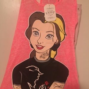 Beauty and the beast tank top