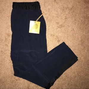 NWT - Ramy Brook joggers - real matted suede
