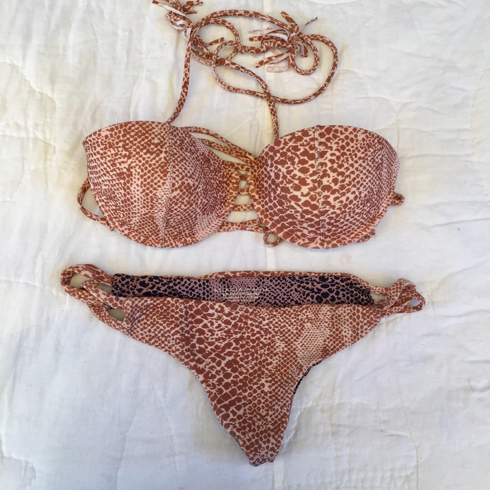Rare acacia Original Snake Bikini