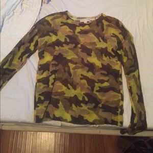 Michael Kors lightweight camo sweater