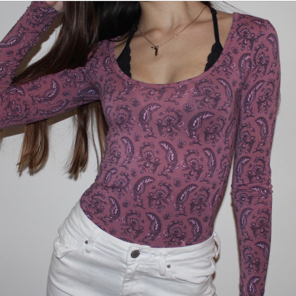 Paisley long sleeve 💛