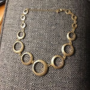 Gold chain necklace