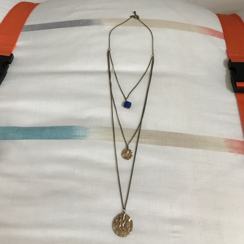 Triple chain necklace