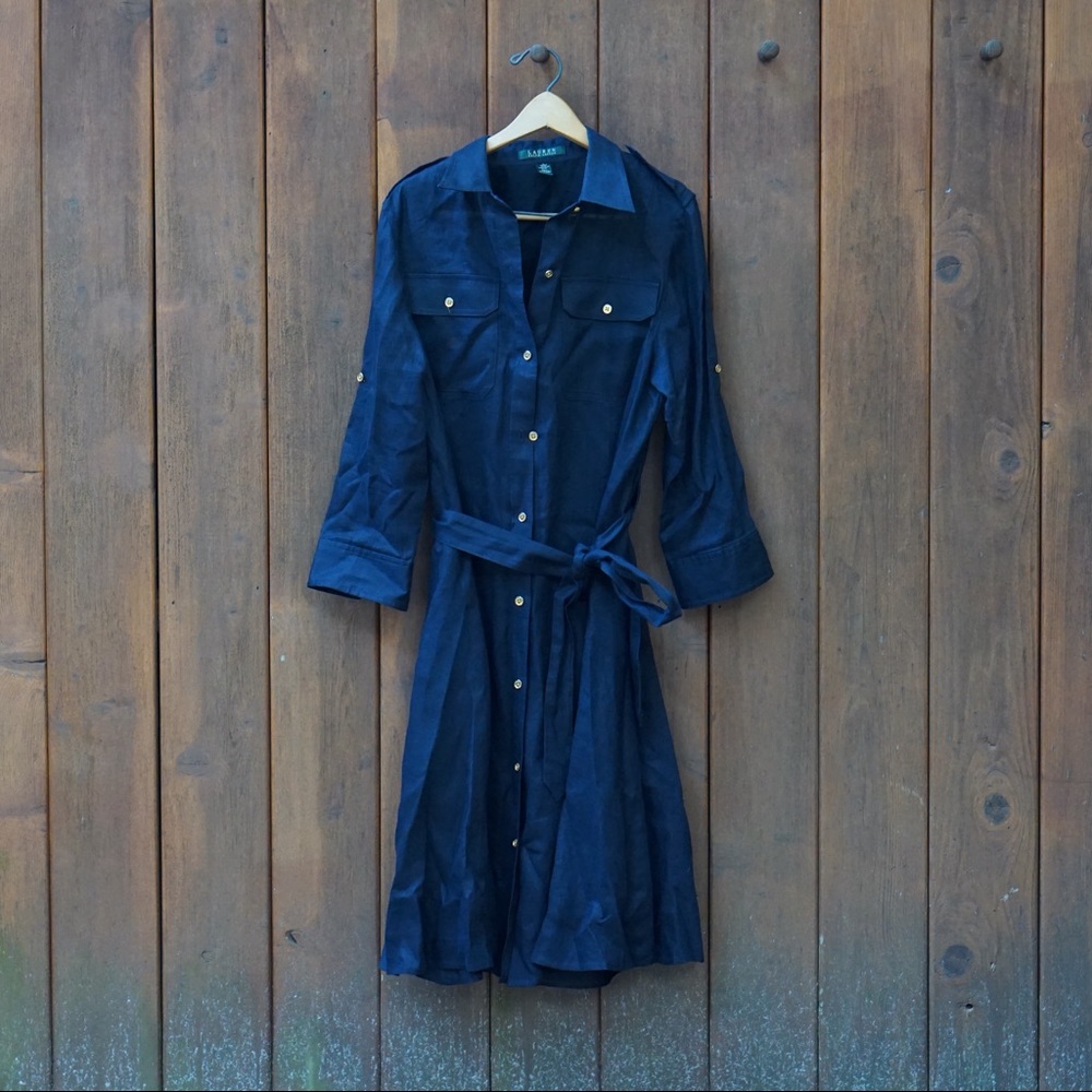 Ralph Lauren Shirt Dress, Sz L