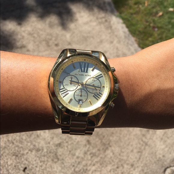 Michael Kors Gold-Tone Bradshaw Watch