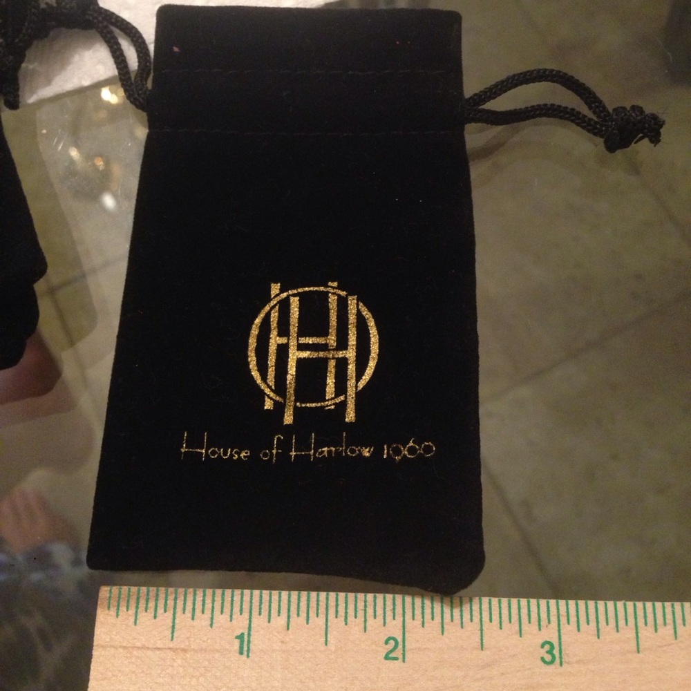 House of Harlow 1060 dust earring bag - Picture 2 of 3